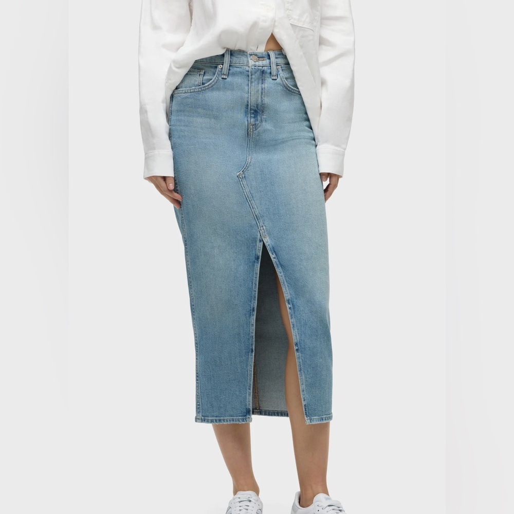 New Hudson Jeans Light Blue Denim Skirt